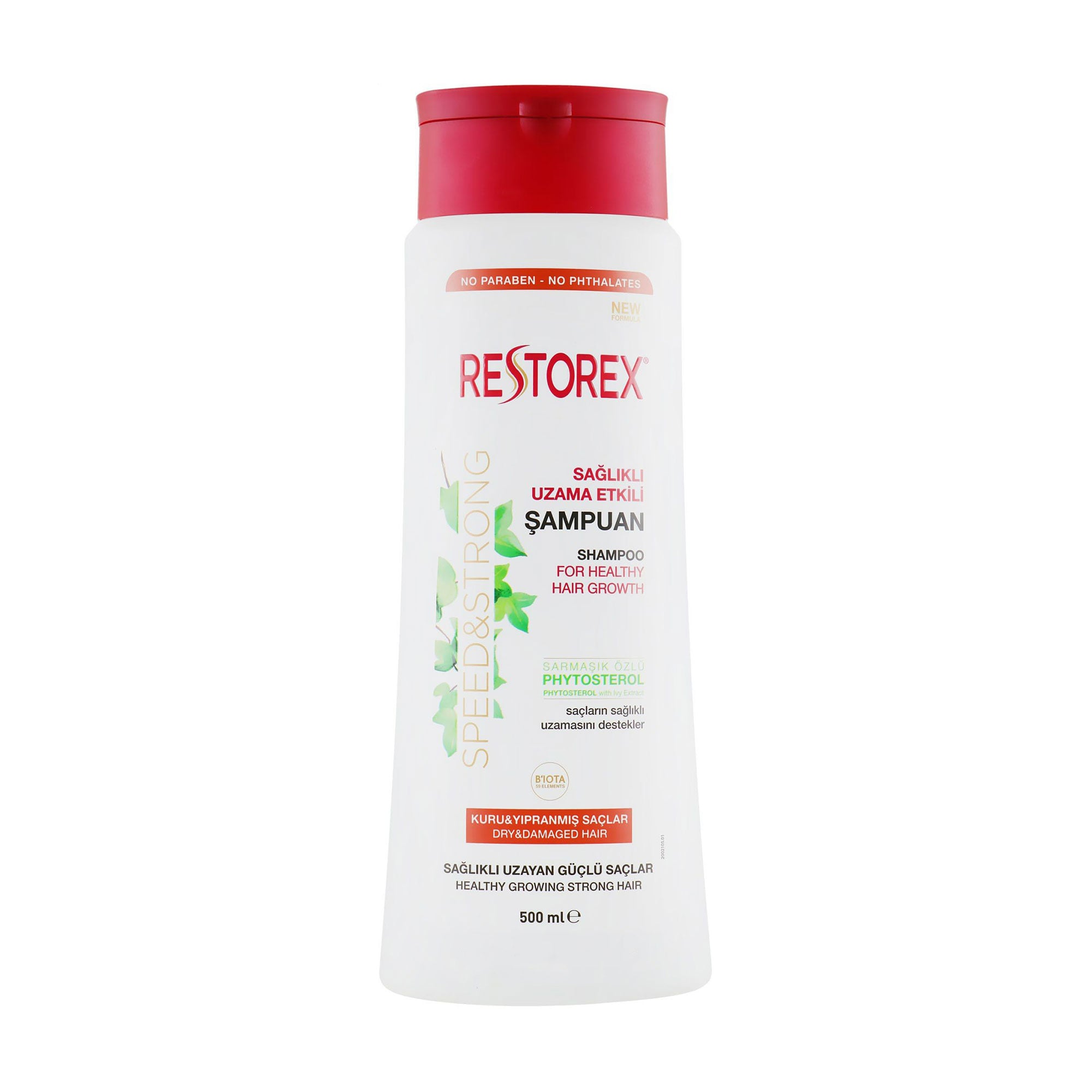 Шампунь Restorex Speed &amp; Strong Shampoo для сухого та пошкодженого волосся, 500 мл